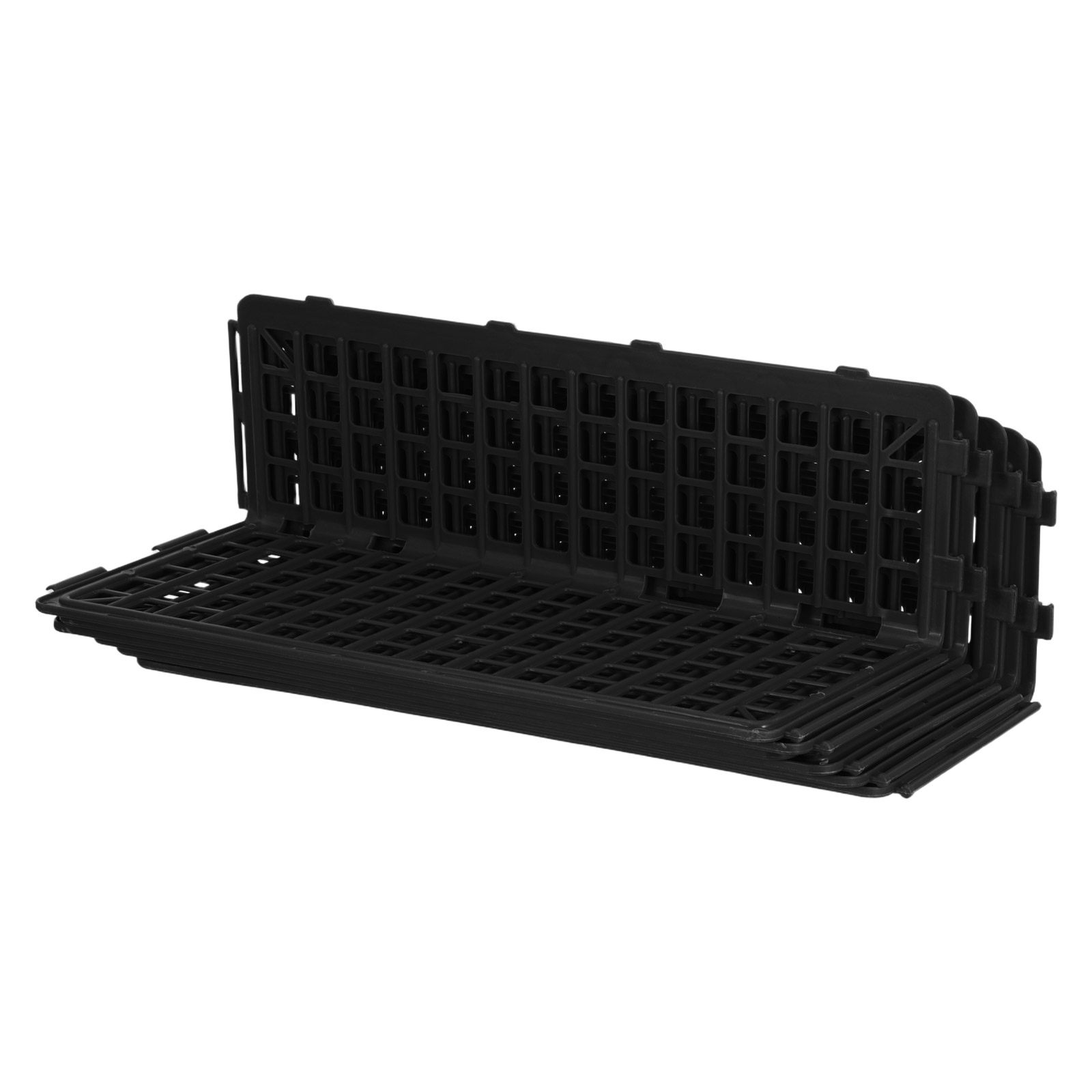 Food Storage With Dividers - 6Pcs Supermarket Shelf Guardrail - Plastic