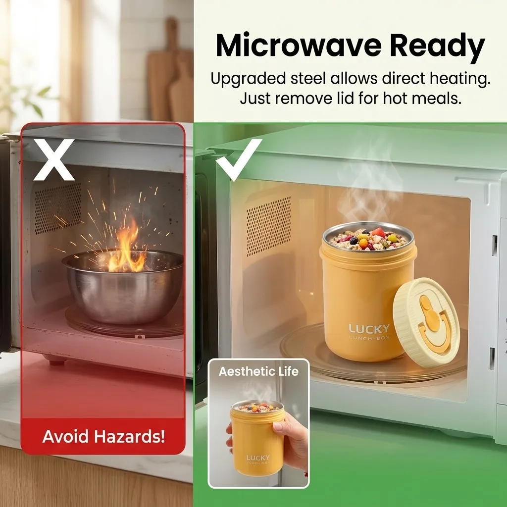Microwave Safe 304 Stainless S - Food Storage Oven Safe recension och pris