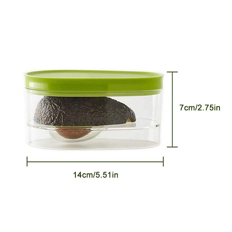 Avocado Food Storage Box Space - Food Storage With Dividers recension och pris