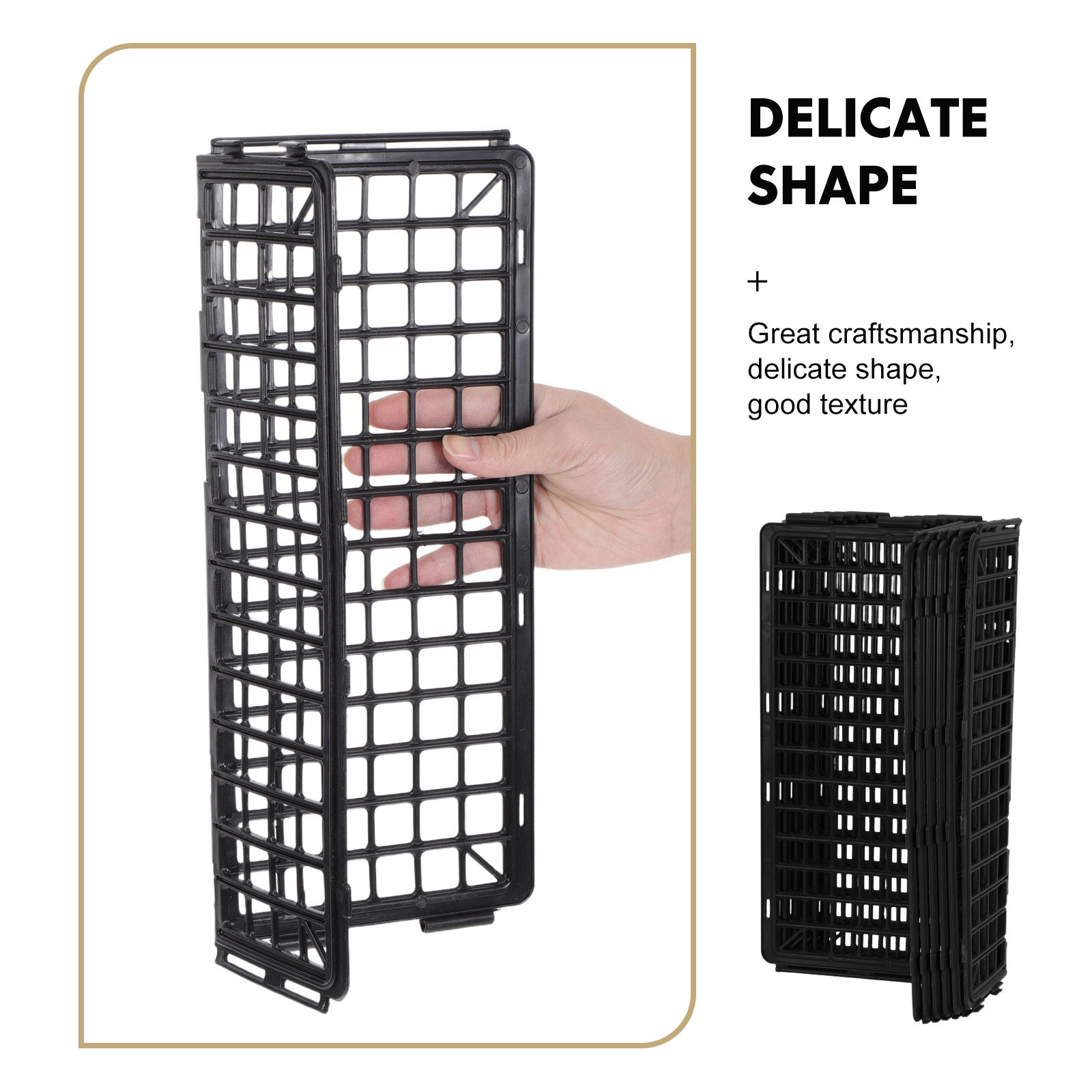 6Pcs Supermarket Shelf Guardra - Food Storage With Dividers recension och pris