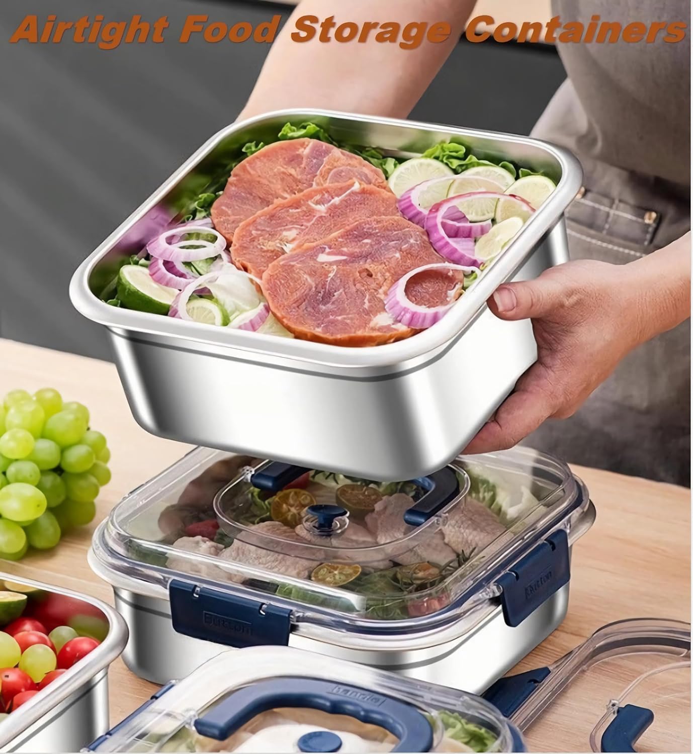 Leakproof Stainless Steel Food - Food Storage Oven Safe recension och pris